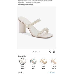 Womens Chunky Heeled Sandals